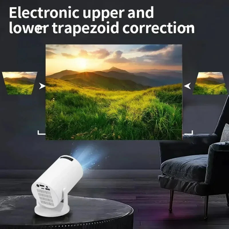 New MIINI HY300 Outdoor portable Projector 4KWifi 1080P 1280*720P HD Home Cinema Video Movies LED Projetor Video Game Projection