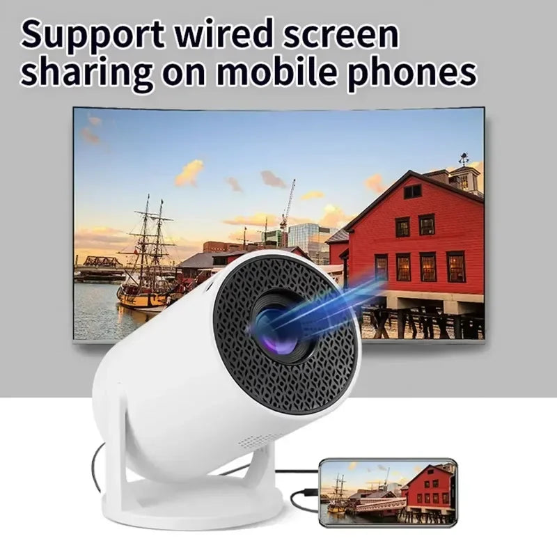 New MIINI HY300 Outdoor portable Projector 4KWifi 1080P 1280*720P HD Home Cinema Video Movies LED Projetor Video Game Projection